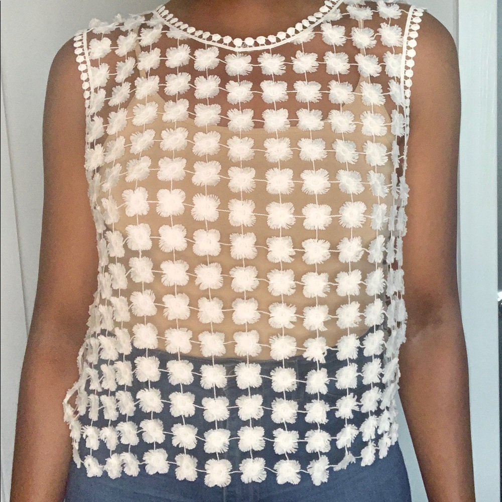 Sheer Layover Top